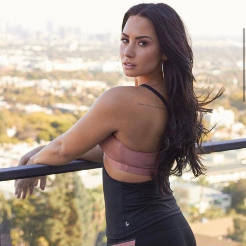 Demi Lovato for Fabletics Julia Performance Tank
